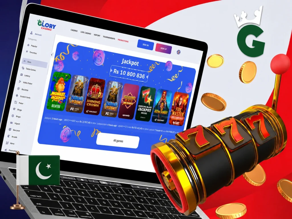 Glory Casino Jackpot