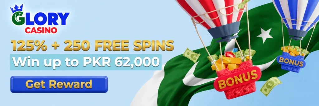 Glory Casino Pakistan main banner