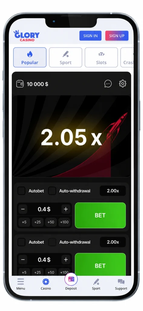 Glory Casino App Astronaut the game
